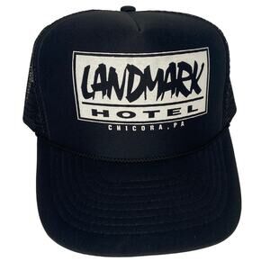 Vintage Landmark Hotel Chicora PA Mesh Snapback Trucker Hat